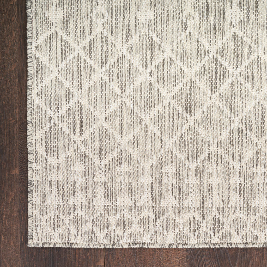 nourison positano pos02 light grey rug