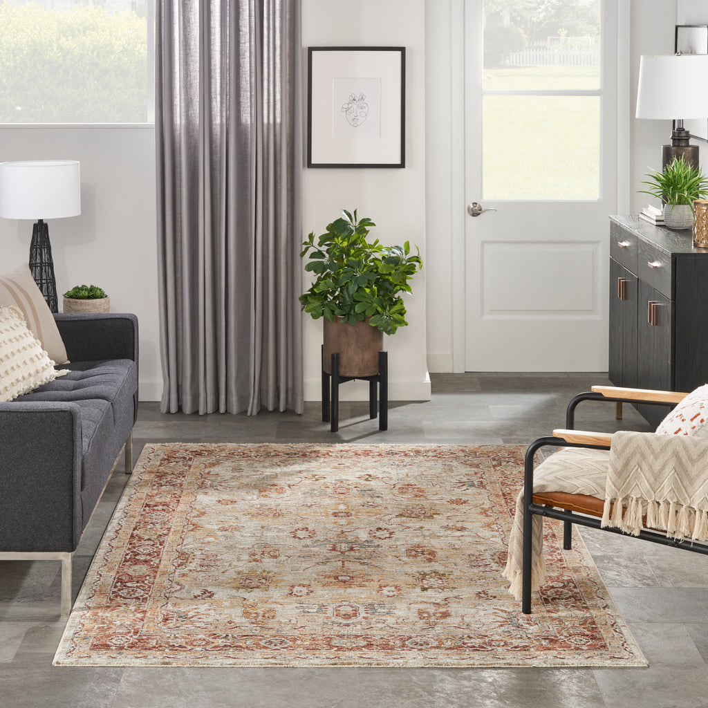 nourison sahar shr02 ivory rug