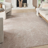 nourison exhale exl02 mocha ivory rug