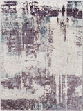 Hauteloom Busia BUSI Dark Purple Machine Made Polyester Rug