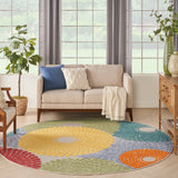 nourison aloha alh29 multicolor rug
