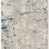 nourison quarry qua01 ivory grey blue rug