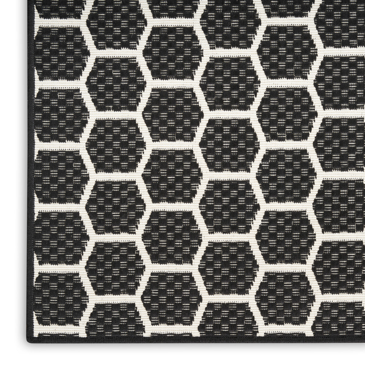 nourison twist reversible tws01 black rug