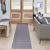 nourison nourison washables nwb08 grey rug