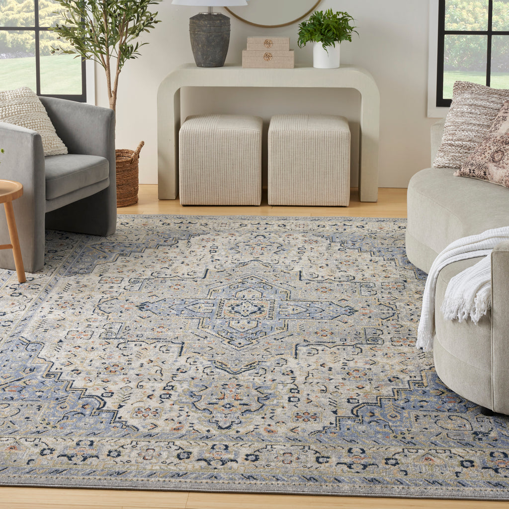 nourison nourison essentials persian nre07 blue rug