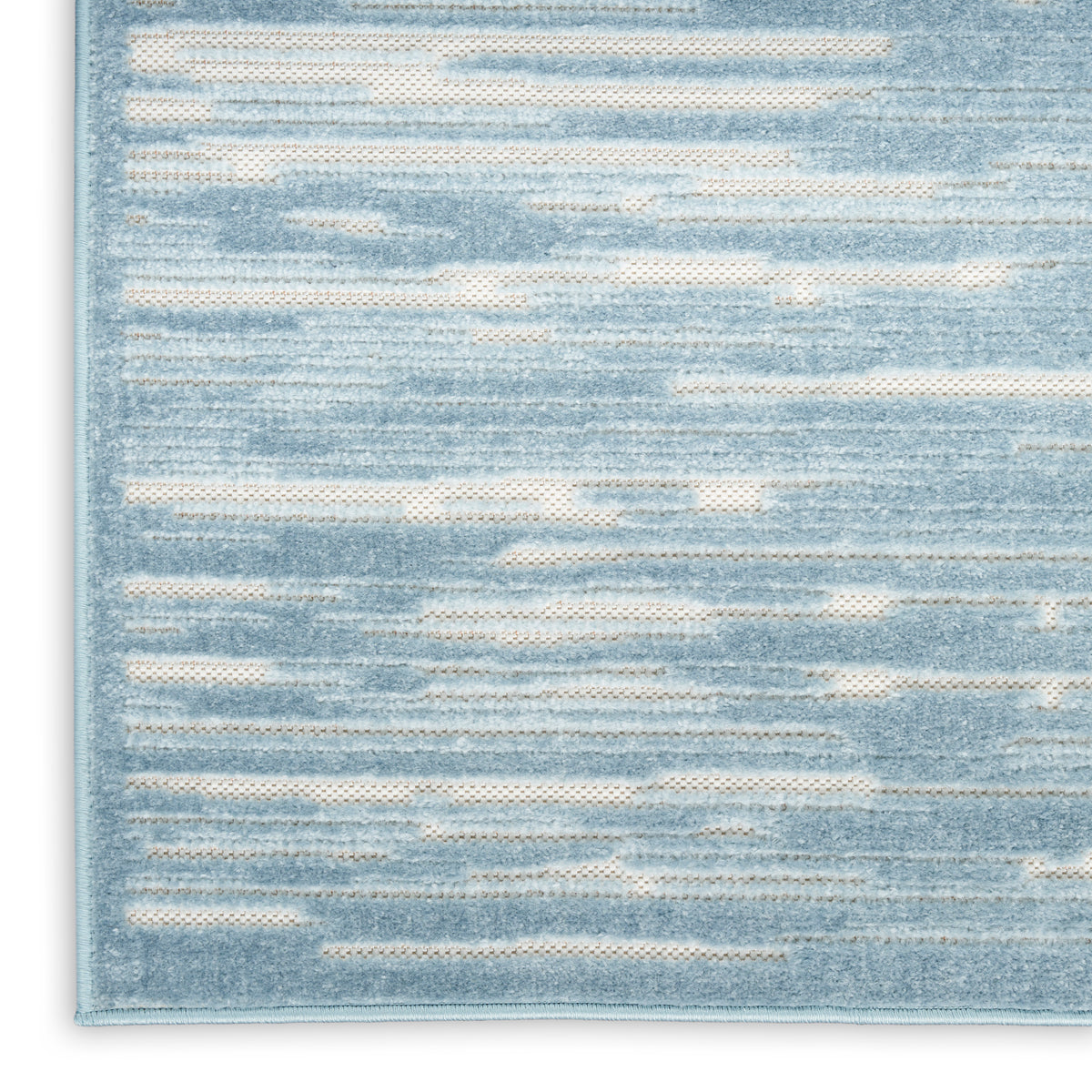 nourison care free caf04 blue rug