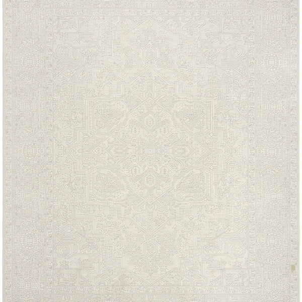 nourison grace gce02 ivory light grey rug