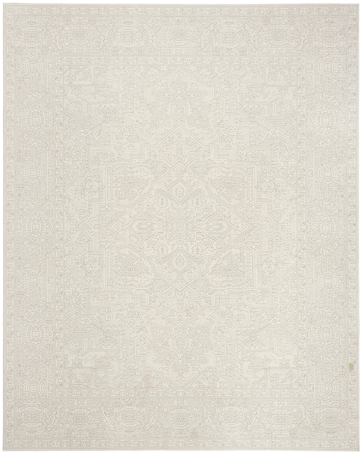 nourison grace gce02 ivory light grey rug
