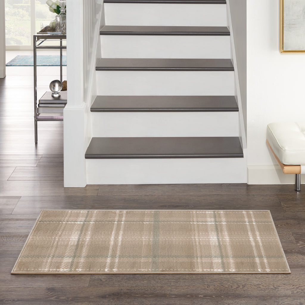 nourison grafix grf03 taupe rug