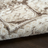 nourison dekor dek01 ivory brown rug