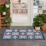 nourison aloha alh34 blue rug