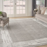nourison desire dsr01 grey silver rug