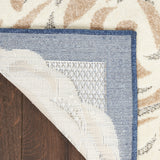 nourison aloha alh32 blue grey rug