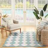 nourison positano pos04 aqua rug