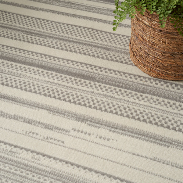 nourison grafix grf41 ivory grey rug