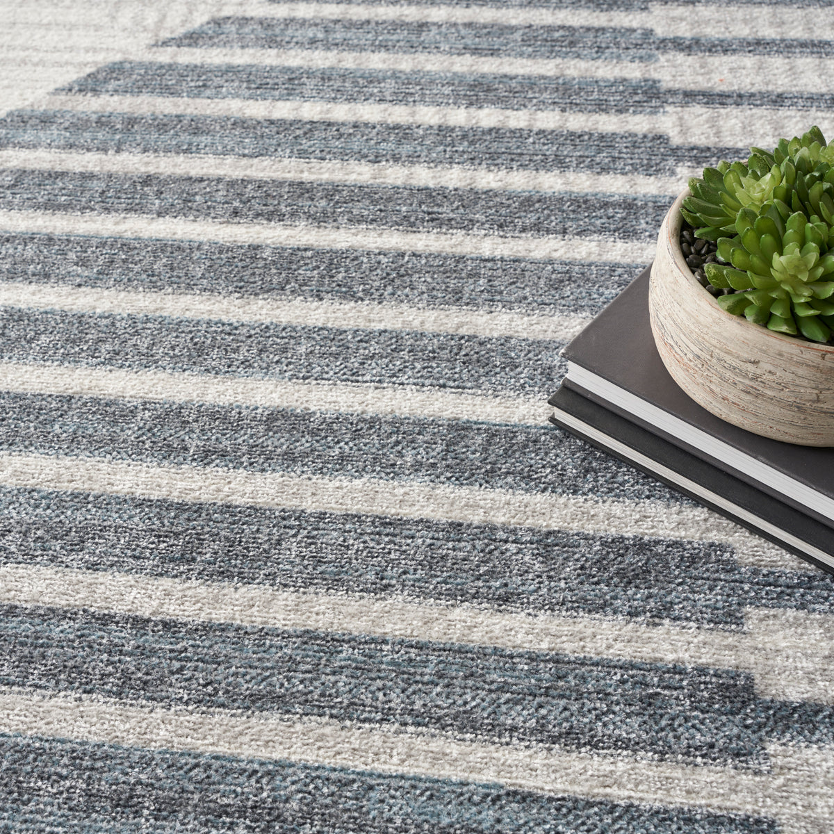 nourison astra machine washable asw03 ivory blue rug