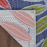 nourison aloha alh18 navy multicolor rug