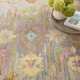 dash albert iris da2313 multi hand knotted wool rug
