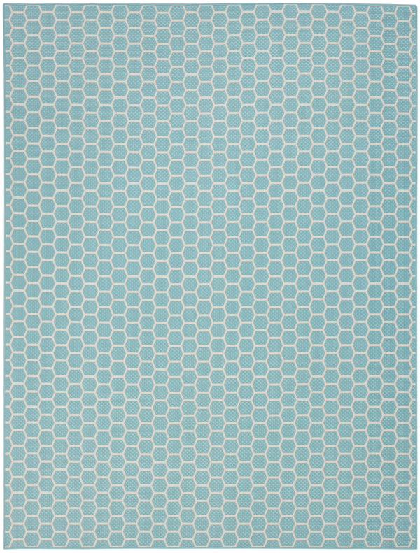 nourison twist reversible tws01 aqua rug