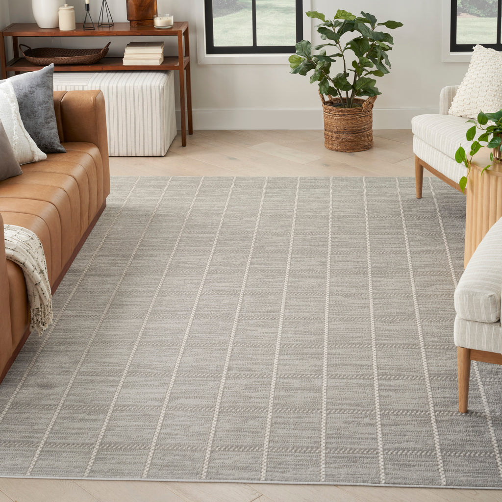 nourison serenity home srh05 light grey rug