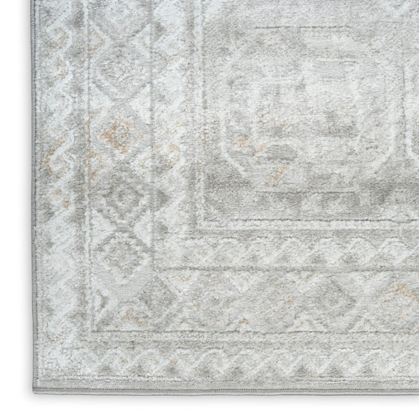 nourison dekor dek01 grey rug