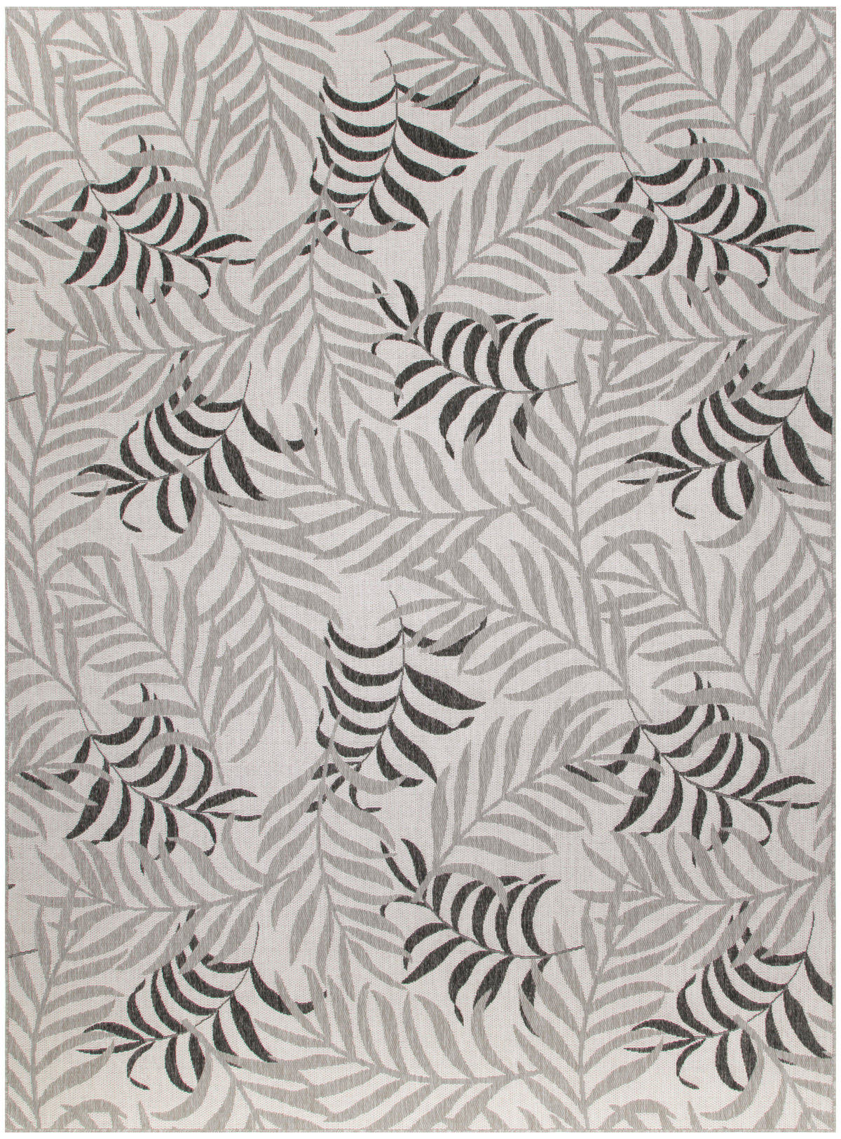 nourison garden oasis goa01 grey rug