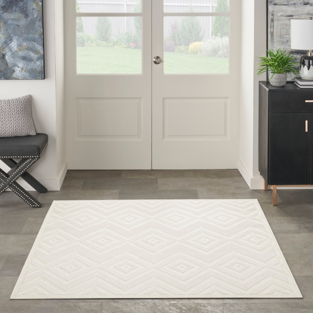 nourison versatile nrv01 ivory white rug