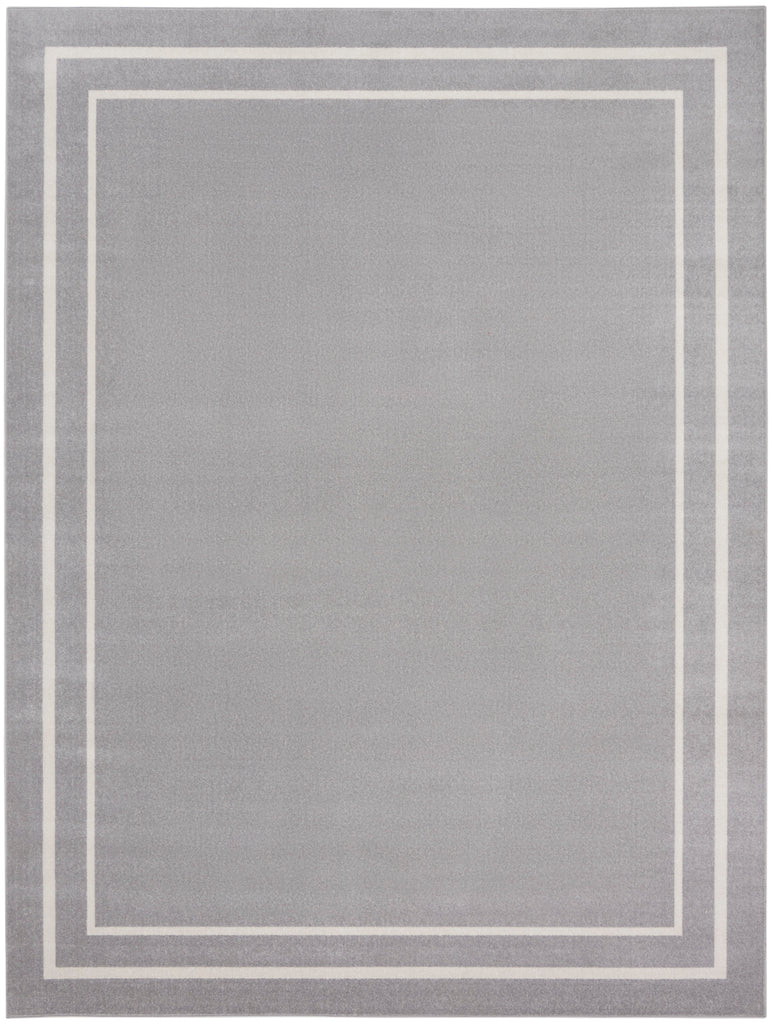 nourison nourison essentials nre02 grey ivory rug