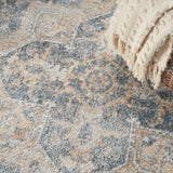 nourison astra machine washable asw12 grey blue rug