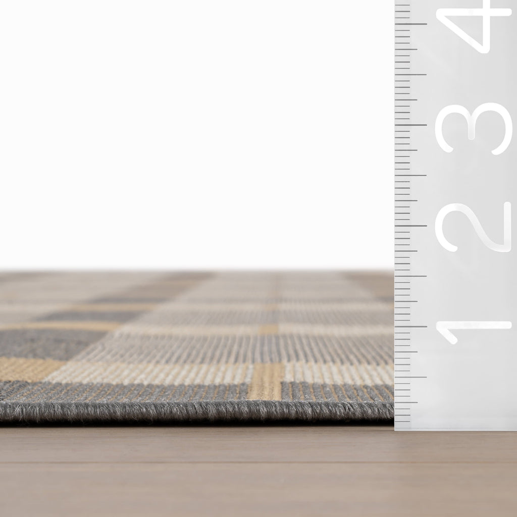 dash albert capri da2439 grey woven flatwoven polypropylene rug