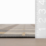 dash albert capri da2439 grey woven flatwoven polypropylene rug