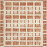 nourison nordic nrc16 ivory rust rug