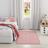 nourison imagination ima14 pink rug