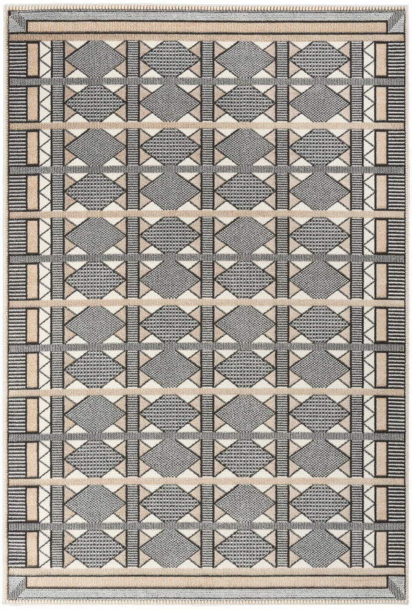 nourison nordic nrc06 ivory multicolor rug