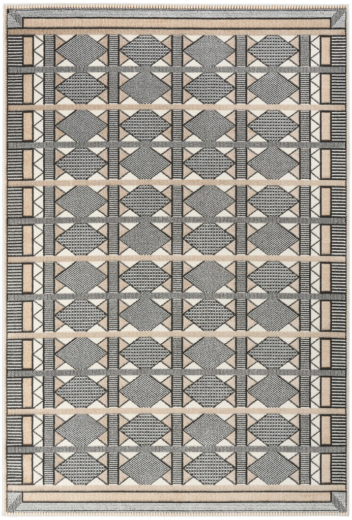 nourison nordic nrc06 ivory multicolor rug