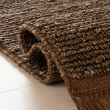 dash albert oklahoma da2368 brown woven flatwoven jute rug