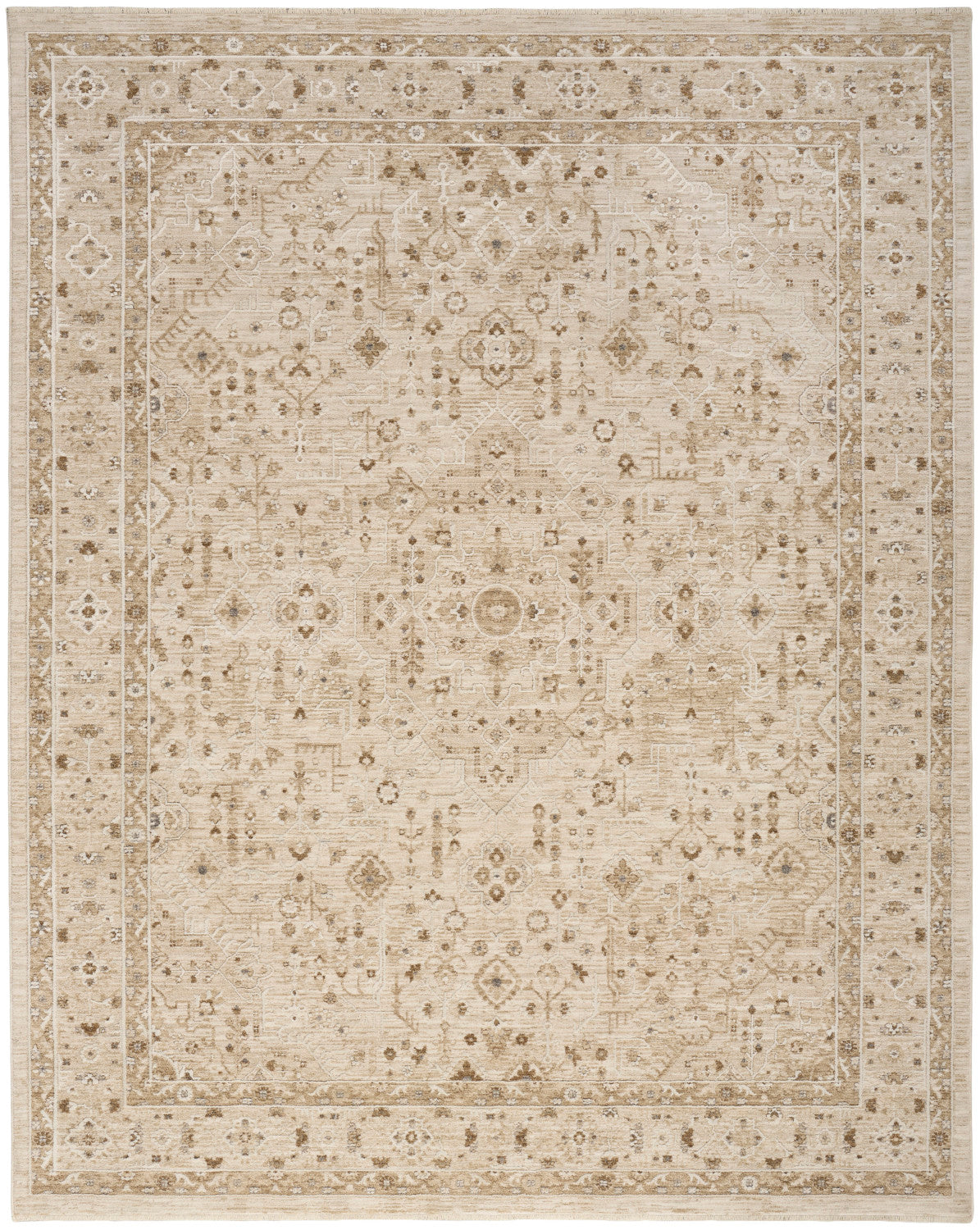 nourison retreat ret02 beige rug