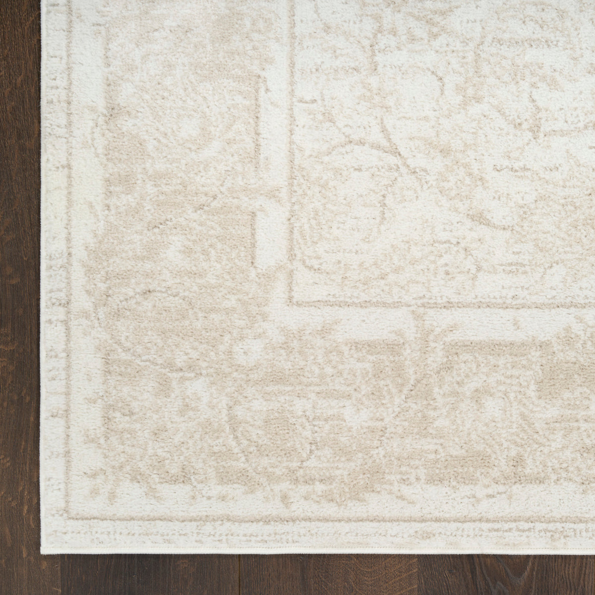 nourison dekor dek09 ivory taupe rug