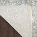 nourison envy evv04 blue silver rug