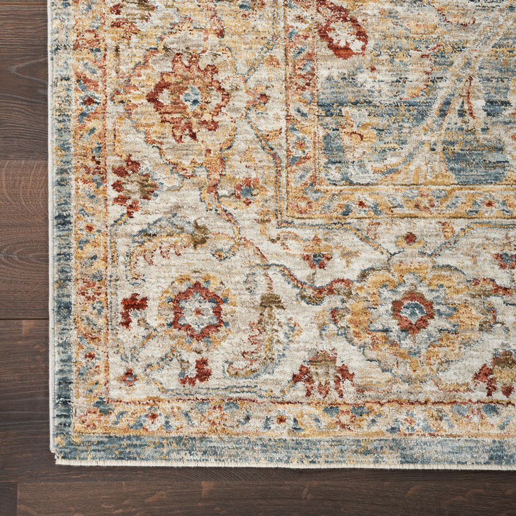 nourison sahar shr03 blue rug