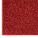 nourison nourison essentials nre01 brick red rug