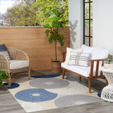 nourison aloha alh29 blue grey rug