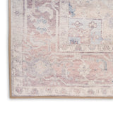 nourison vintage washables vws07 light blue rug