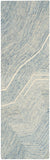 nourison pure angles ang01 ivory blue rug