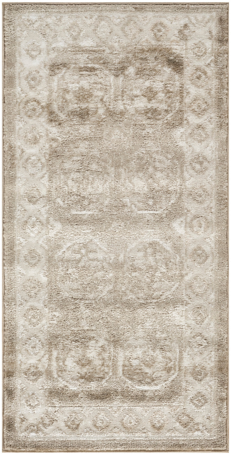 nourison dekor dek01 ivory taupe rug