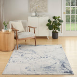 nourison motion mtt06 ivory blue rug