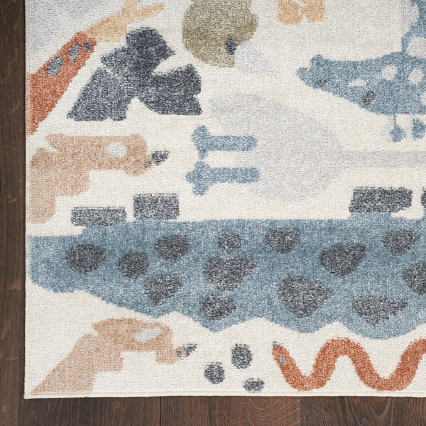 nourison astra machine washable asw01 ivory rug