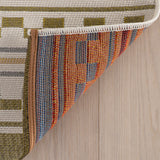 dash albert capri da2438 tan woven flatwoven polypropylene rug