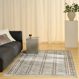nourison nordic nrc06 ivory multicolor rug
