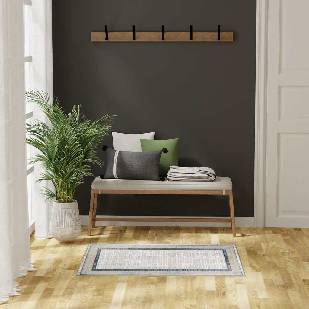 nourison dekor dek06 grey navy rug